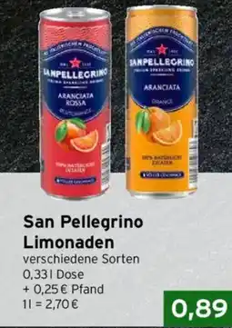 CAP Markt San Pellegrino Limonaden Angebot