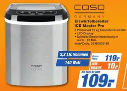 HEM Expert caso GERMANY Eiswürfelbereiter ICE Master Pro Angebot