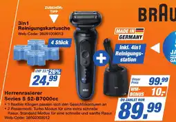 HEM Expert BRAUN Herrenrasierer Series 5 52-B7000cc + Inkl. 4in1 Reinigungsstation Angebot