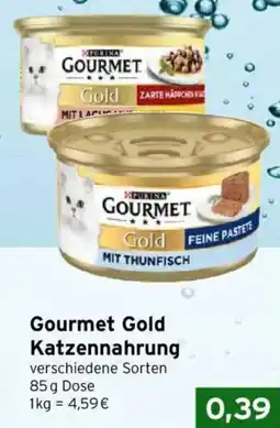 CAP Markt Gourmet Gold Katzennahrung Angebot