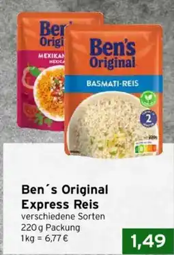 CAP Markt Ben's Original Express Reis Angebot