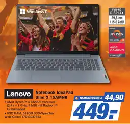 HEM Expert Lenovo Notebook IdeaPad Slim 3 15AMN8 Angebot