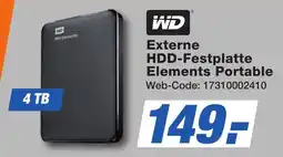 HEM Expert WD Externe HDD-Festplatte Elements Portable Angebot