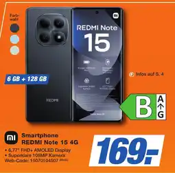 HEM Expert Smartphone REDMI Note 15 4G Angebot