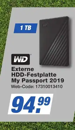 HEM Expert WD Externe HDD-Festplatte My Passport 2019 Angebot