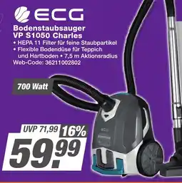 HEM Expert ECG Bodenstaubsauger VP S1050 Charles Angebot
