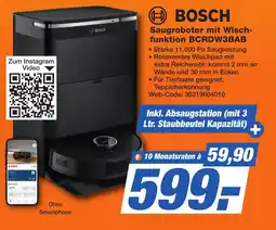 HEM Expert BOSCH Saugroboter mit Wischfunktion BCRDW3BAB Angebot