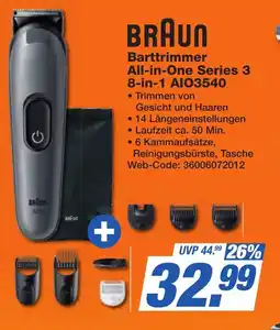 HEM Expert BRAUN Barttrimmer All-in-One Series 3 8-in-1 AIO3540 Angebot