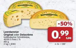 Famila Nord West Leerdammer Original oder Delacrème Angebot