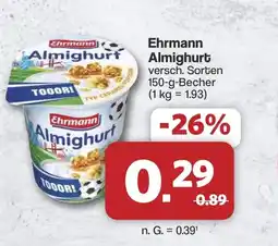 Famila Nord West Ehrmann Almighurt Angebot