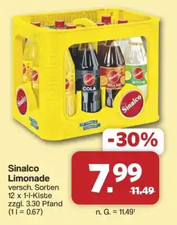Famila Nord West Sinalco Limonade Angebot