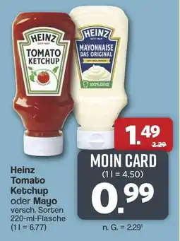 Famila Nord West Heinz Tomato Ketchup oder Mayo Angebot