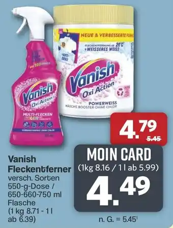 Famila Nord West Vanish Fleckentferner Angebot