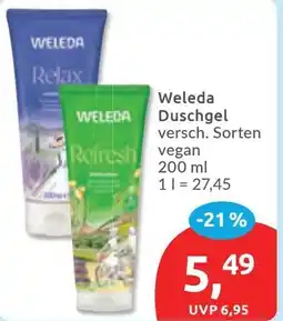 Budni Weleda Duschgel Angebot