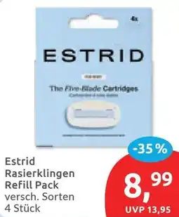 Budni Estrid Rasierklingen Refill Pack Angebot
