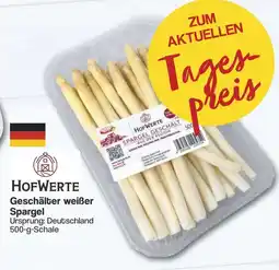 Famila Nord West HOFWERTE Geschälter weißer Spargel Angebot