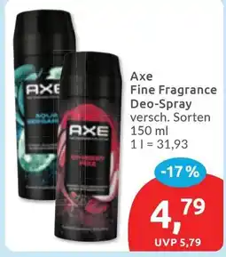 Budni Axe Fine Fragrance Deo-Spray Angebot
