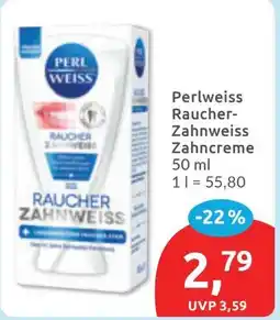 Budni Perlweiss Raucher- Zahnweiss Zahncreme Angebot