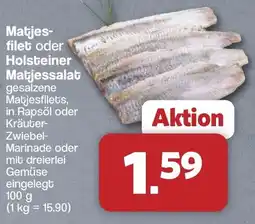 Famila Nord West Matjesfilet oder Holsteiner Matjessala Angebot
