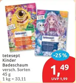Budni tetesept Kinder Badeschaum Angebot