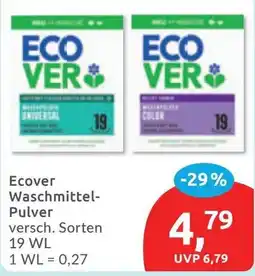 Budni Ecover Waschmittel- Pulver Angebot