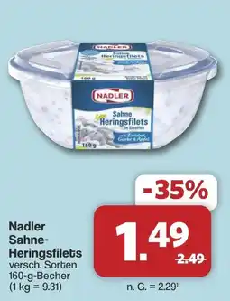 Famila Nord West Nadler Sahne- Heringsfilets Angebot