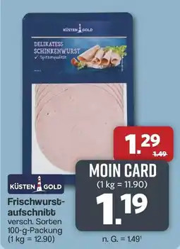 Famila Nord West KÜSTEN GOLD Frischwurst aufschnitt Angebot