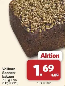 Famila Nord West Vollkorn- Sonnenbatzen Angebot