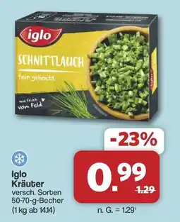 Famila Nord West Iglo Kräuter Angebot