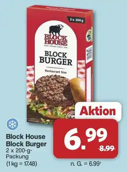 Famila Nord West Block House Block Block Burger 2 x 200-g- Angebot