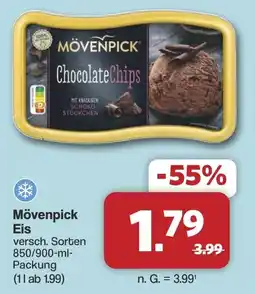 Famila Nord West Mövenpick Eis Angebot