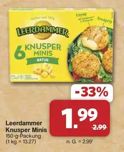 Famila Nord West Leerdammer Knusper Minis Angebot