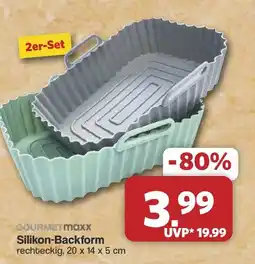 Famila Nord West GOURMETMaxx Silikon-Backform Angebot
