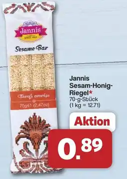 Famila Nord West Jannis Sesam-Honig- Riegel Angebot