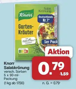 Famila Nord West Knorr Salatkrönung Angebot