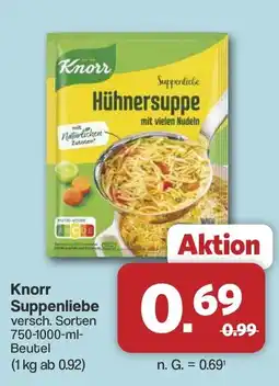 Famila Nord West Knorr Suppenliebe Angebot