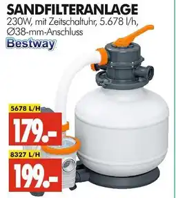 Wreesmann Bestway sandfilteranlage 5678 l/h Angebot