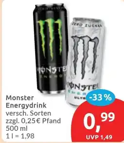 Budni Monster Energydrink Angebot