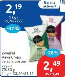 Budni Zweifel Vaya Chips Angebot
