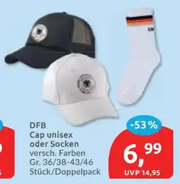 Budni DFB Cap unisex oder Socken Angebot