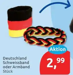 Budni Deutschland Schweissband oder Armband Angebot