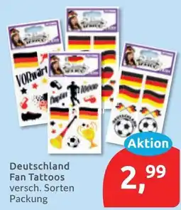 Budni Deutschland Fan Tattoos Angebot