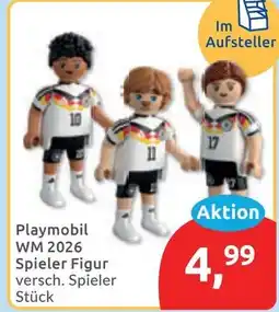Budni Playmobil WM 2026 Spieler Figur Angebot