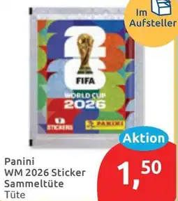 Budni Panini WM 2026 Sticker Sammeltüte Angebot