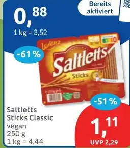Budni Saltletts Sticks Classic Angebot