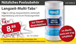 Sonderpreis Baumarkt medi POOL Langzeit-Multi-Tabs Angebot