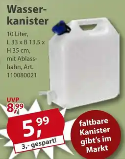 Sonderpreis Baumarkt Wasserkanister Angebot