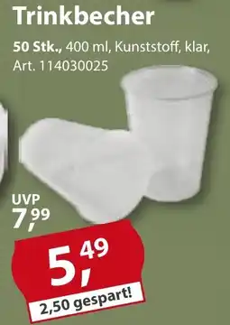 Sonderpreis Baumarkt Trinkbecher Angebot