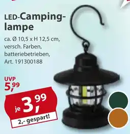 Sonderpreis Baumarkt LED-Campinglampe Angebot