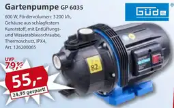 Sonderpreis Baumarkt Güde Gartenpumpe GP 6035 Angebot